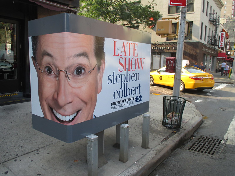 Stephen Colbert Late Show Telephone Booth