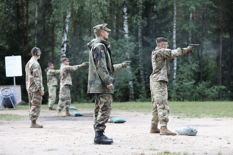 German Armed Forces Pistol Training