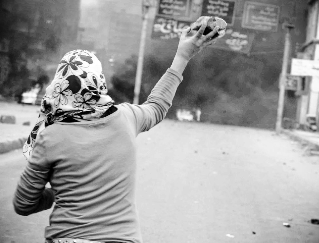 6 April 2008 – Textile workers strike in Mahalla, Egypt